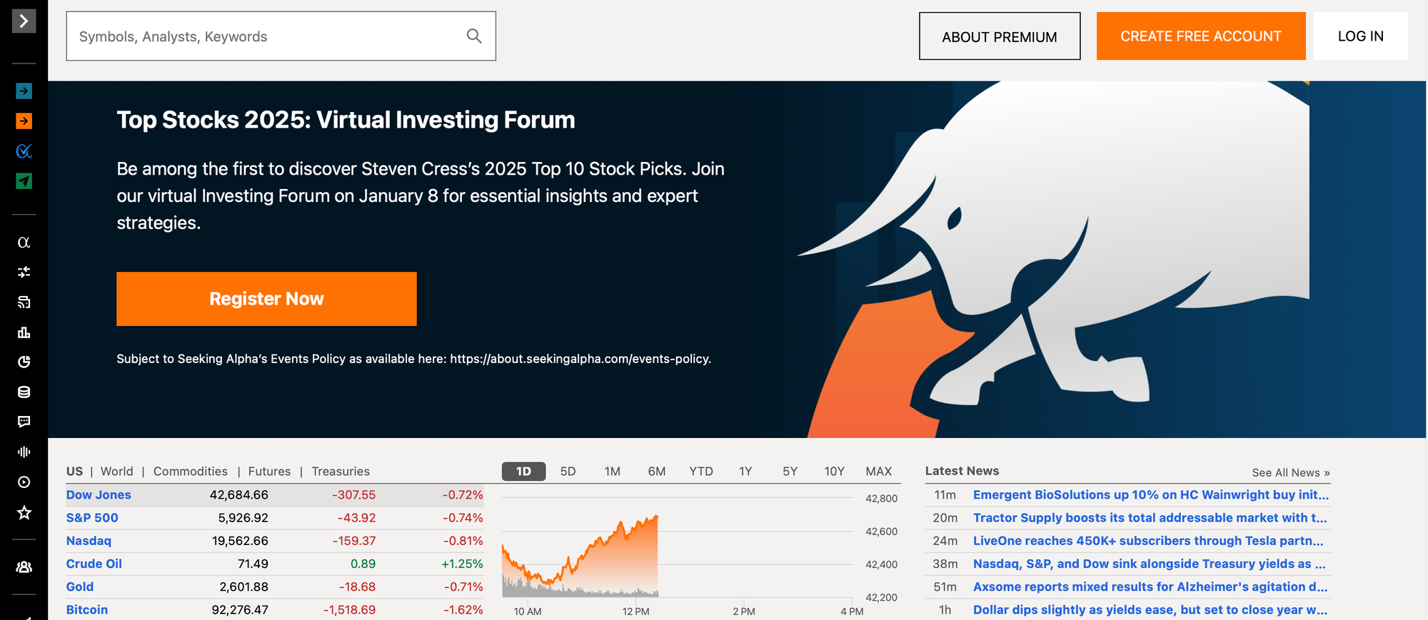 Top 5 Financial News Sites for Stock Investments